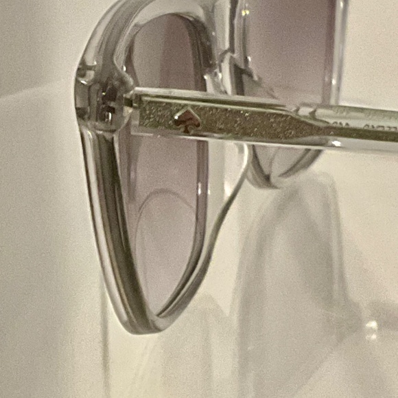 NWT and Case Kate Spade Pavia grey sunglasses - Picture 6 of 12